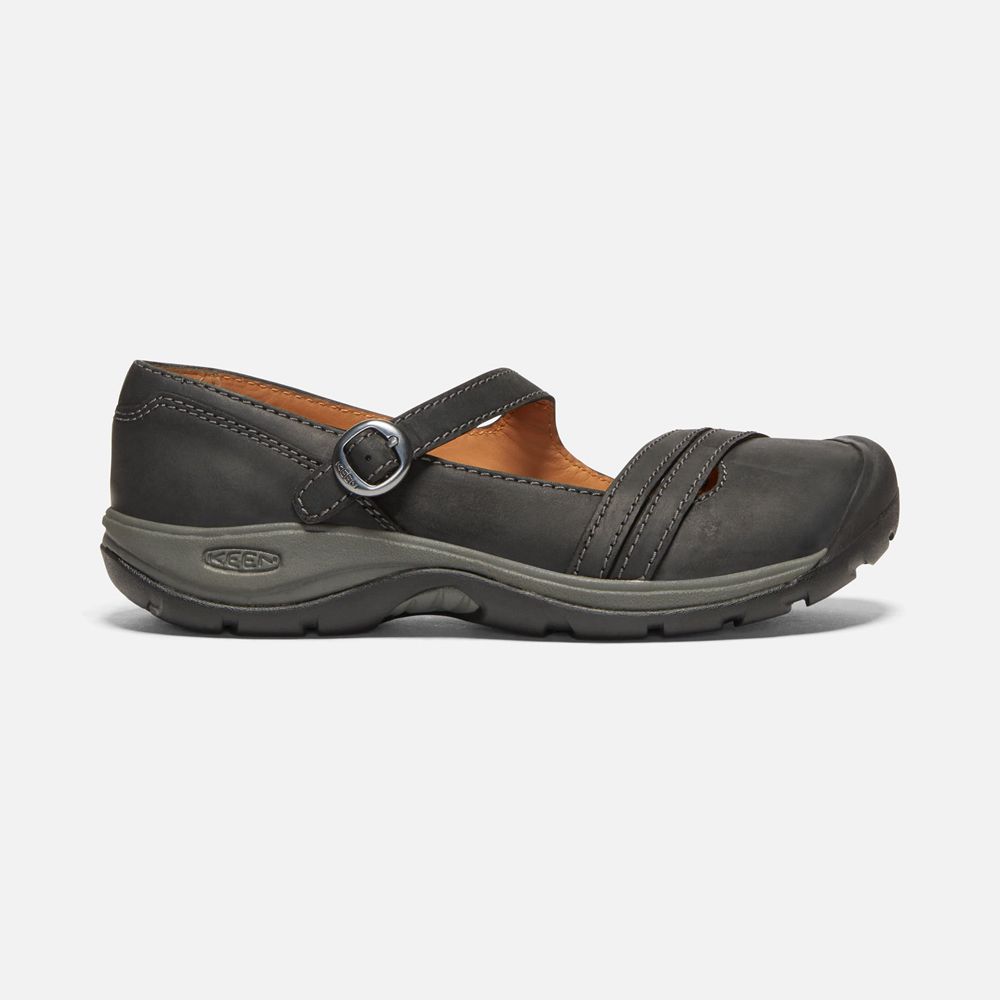 Keen Slip-On Dam Svarta - Presidio Ii Cross Strap - 037246AHL
